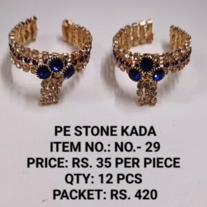PE Stone Kada Item no - 29 Rs 35 x 12
