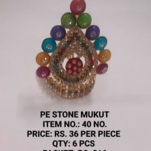 PE Stone Mukut Item No-40 36 x 6