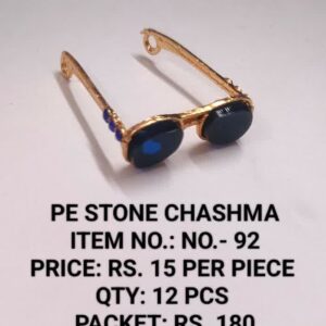 PE Stone Chashma Item no-92 Rs 15 x 12