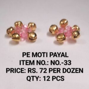PE Moti Payal item no 33 Rs 72