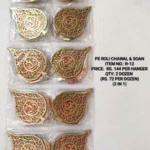 PE Roli chawal & Soan Item no- R-12 Rs 72x2
