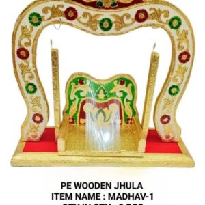 Wooden Jhula Madhav - 1