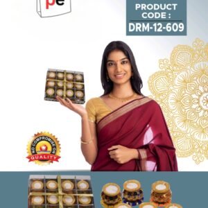 Wax Matki Diya-12 Pcs