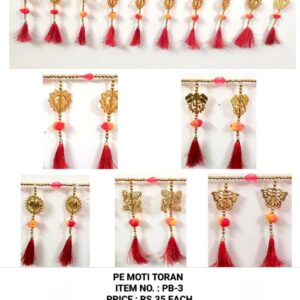 Moti Toran - PB-3 35x12=rs 420