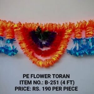 Flower Toran : B-251 (4 FT)