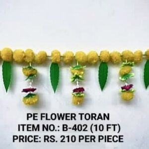 Flower Toran : B-402 (10 FT)