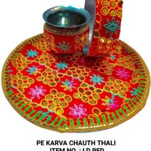 Karva Chauth thali-LD RED